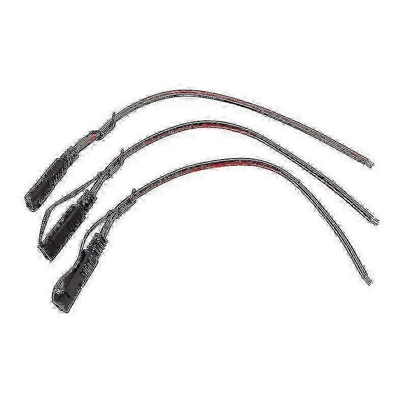 3 Pcs 14awg Sae Extension Cable 2-pin Sae Quick Connector