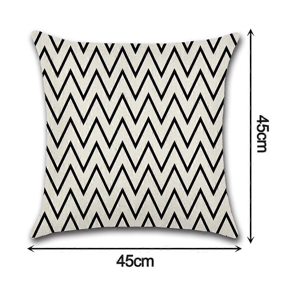 Comfortable Durable Invisible-Zipper Throw Pillow Covers