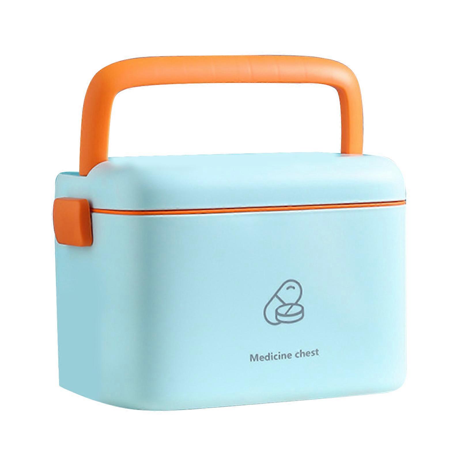 Portable  Medicine Box First Aid Box Multilayer Plastic Storage Box