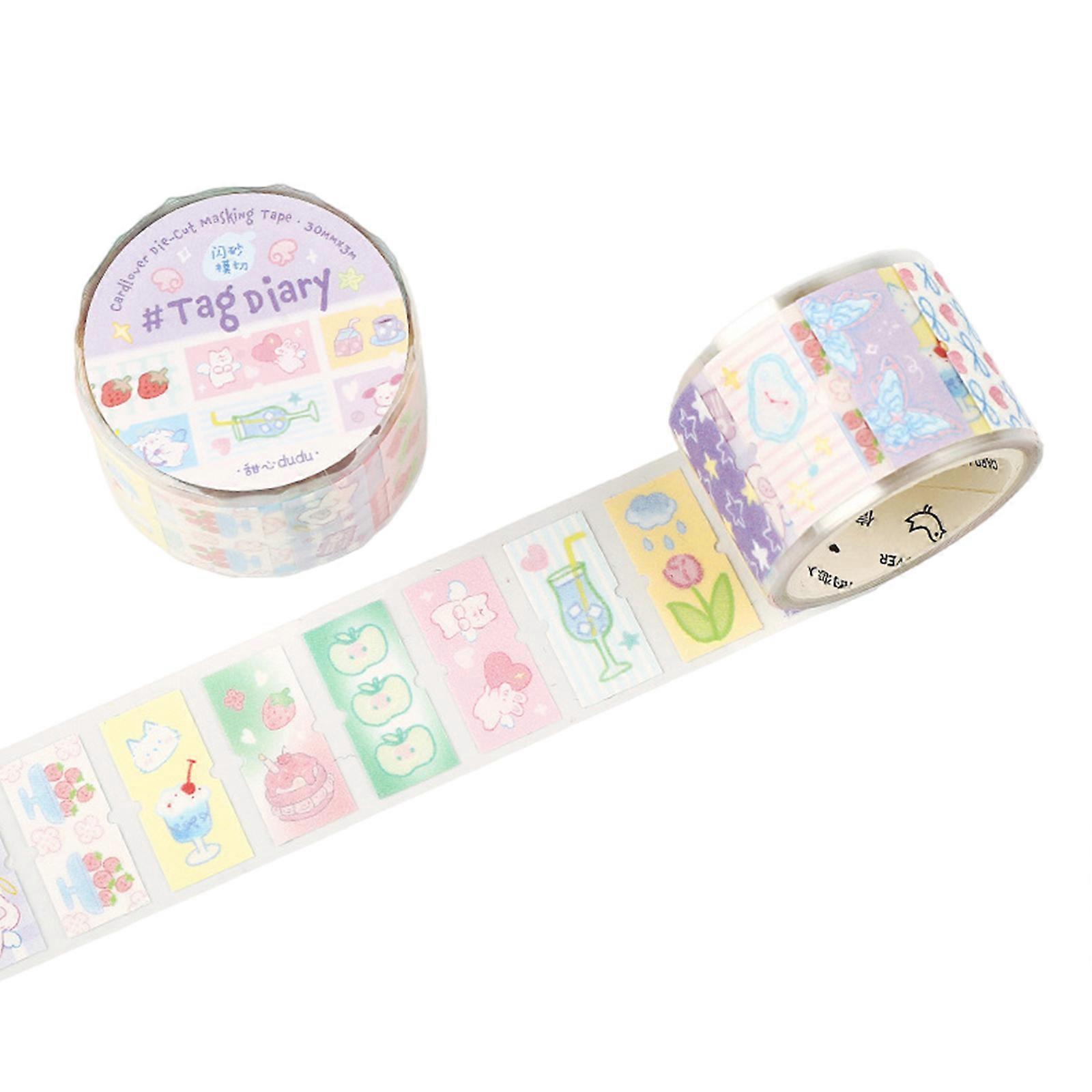 Scrapbooking διακοσμητική ταινία Αστραφτερή ταινία κινουμένων σχεδίων εγκοπής για Scrapbooking Περιτύλιγμα τηλεφωνικής θήκης μπουκαλιών νερού μπουκαλιών νερού