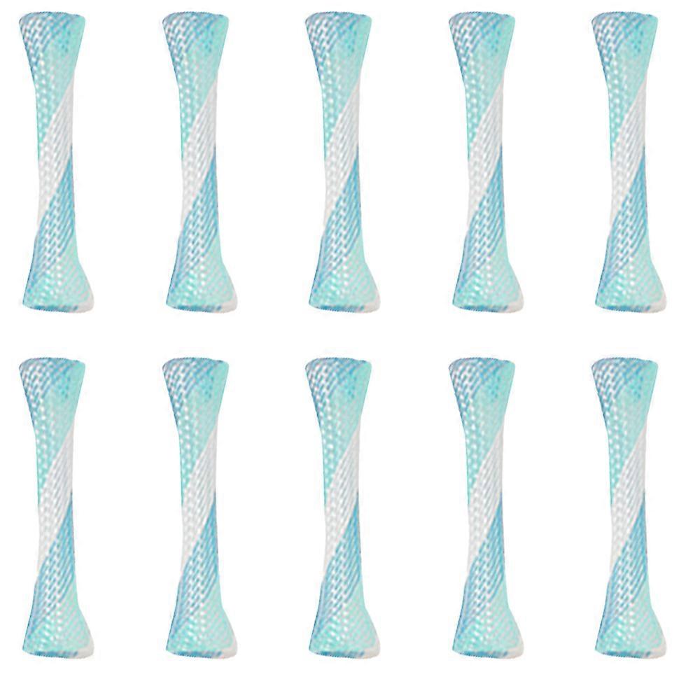 10Pcs Cat Toys Foldable Spring-Shaped Cat Bouncing Toys Colorful And Interesting Pet Interactive Toys-Style3