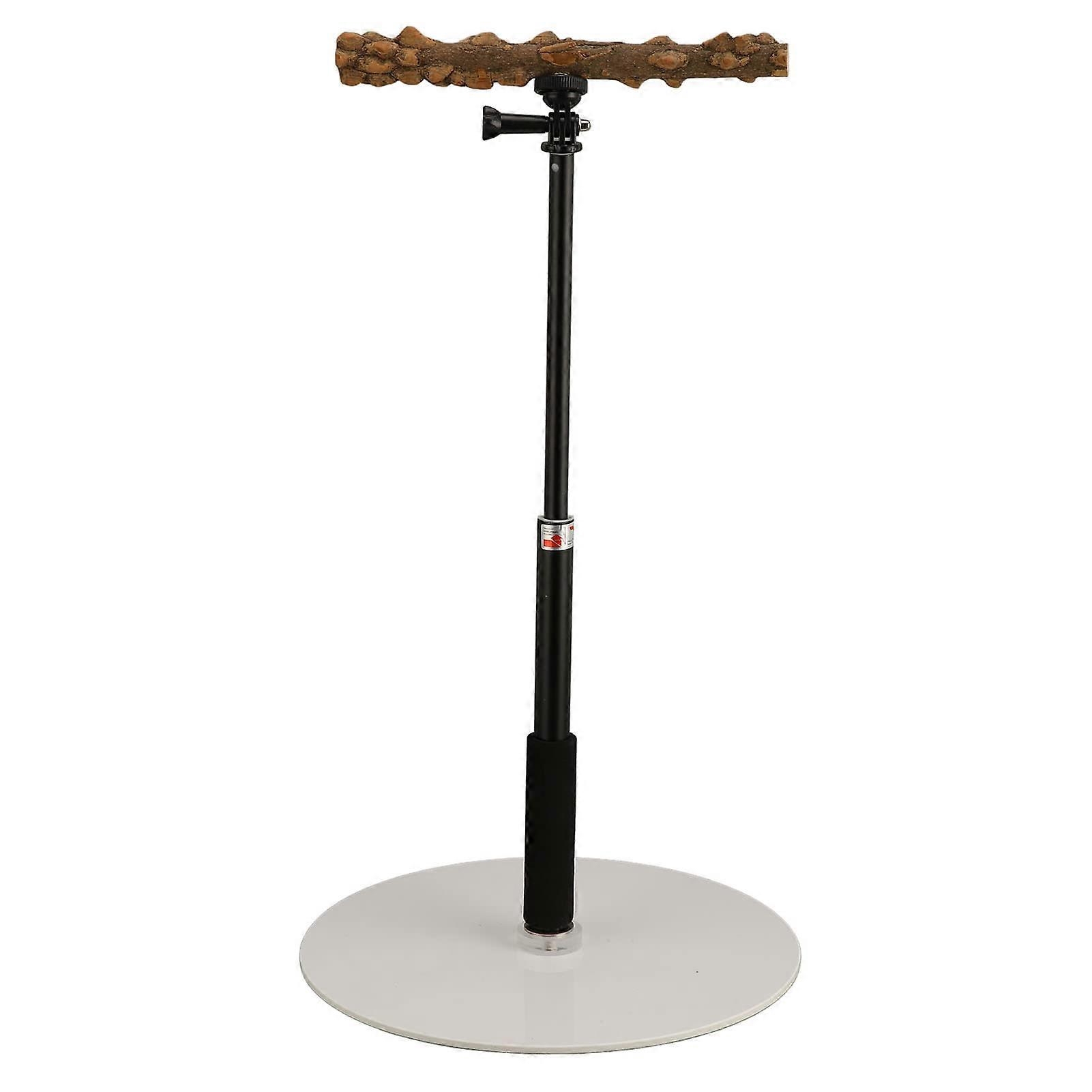Bird Perch Stand, 11.837 Inch Height Parrot Adjustable Perch Stand, Bird Play Stand