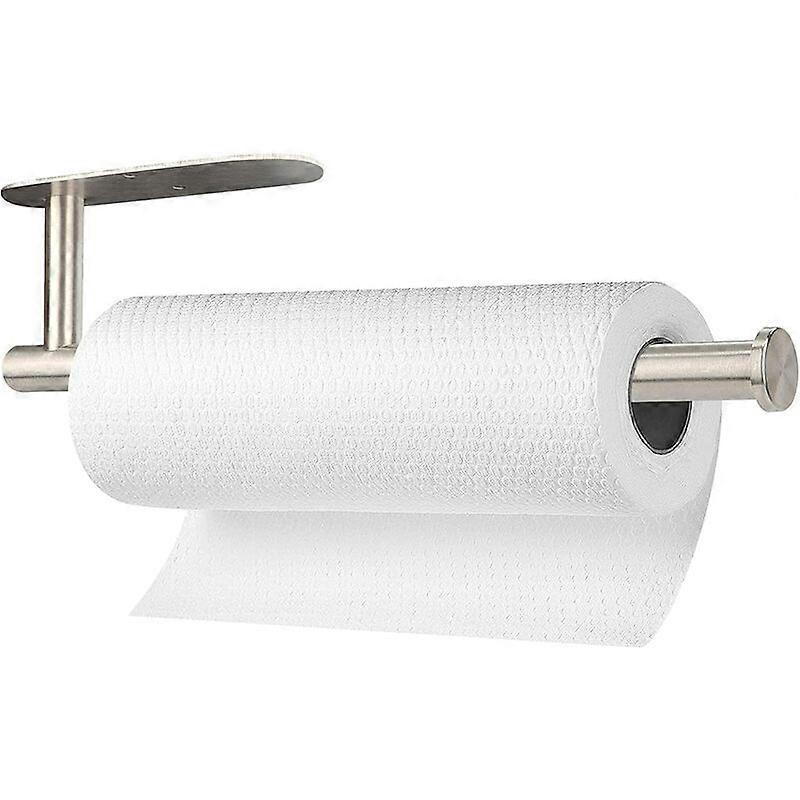 Punch-free round kitchen towel rack