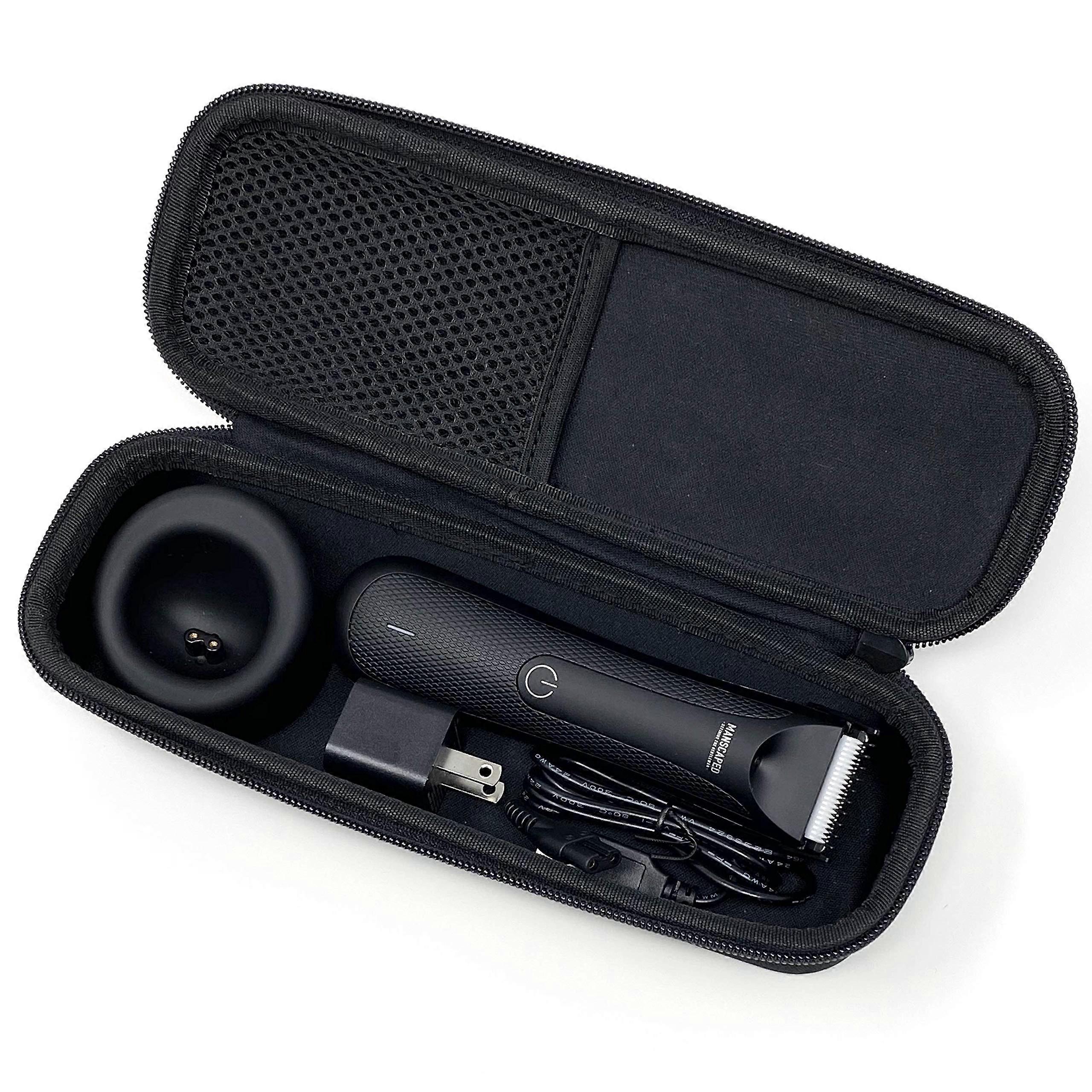 用于 Manscaped 割草机 5.0、4.0 或 3.0 修剪器保护性收纳盒的硬箱仅用于修剪器和配件箱