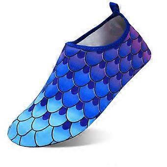 Women's Men's Water Shoes Barefoot Quick-Drying Water Socks Suitable for Beach Swimming Surfing Yoga Sports New Scale Soles