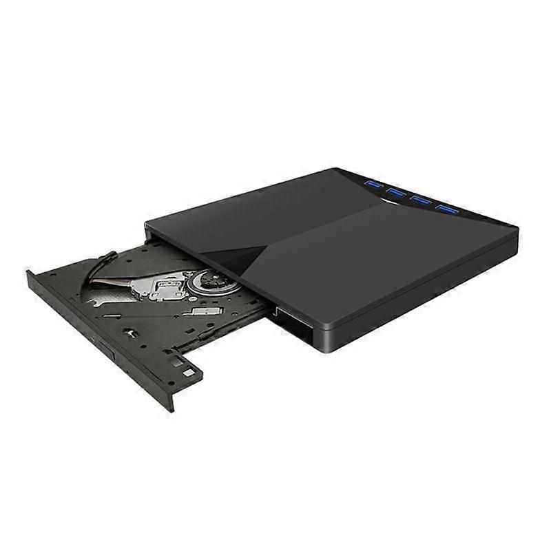 External DVD Optical Drive 4x USB3.0 CD Writer Reader for Laptop PC CD Player