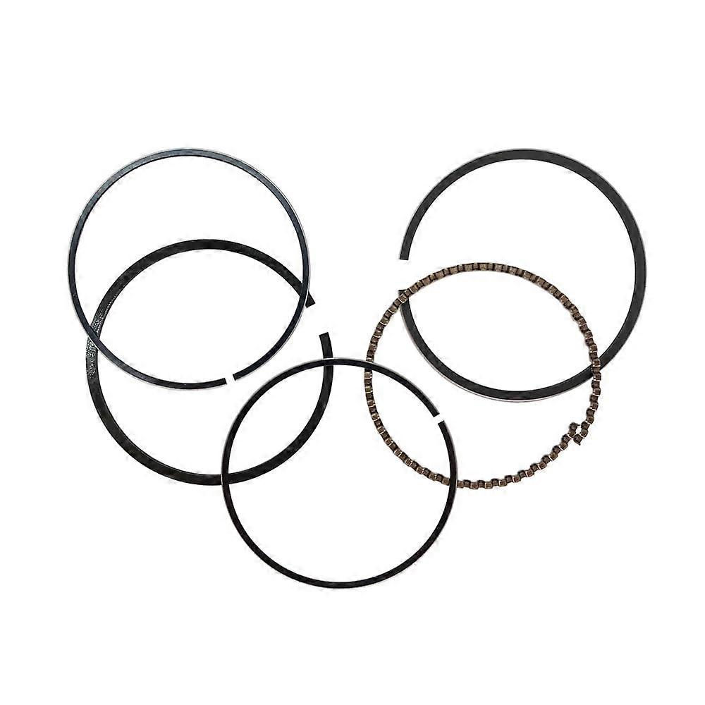 Motercyole Parts 58MM Piston Ring Clips Pin Kit EX13 for Subaru for Robin EX13 EX13D 4.5HP 4 Stroke Engines Easy to Replace(Ring Set Only)