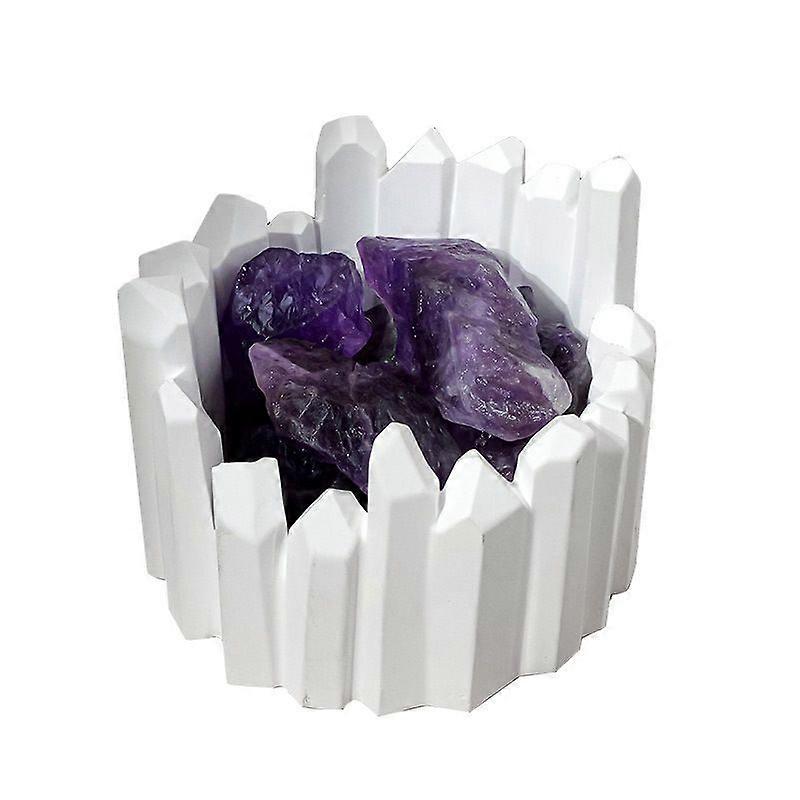 Natural Crystal Cluster Mineral Desktop Ornaments Unique Crystal Stones Essential Oil Diffuser Only Aromatherapy Diffuser For Aromatherapy