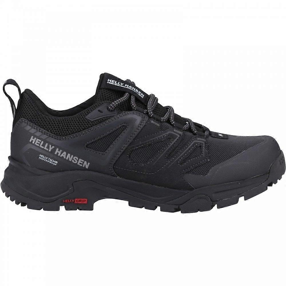Men's Helly Hansen Sport Stalheim | Black/Red | Mens Lightweight Waterproof Hiking Lace-Up Shoes