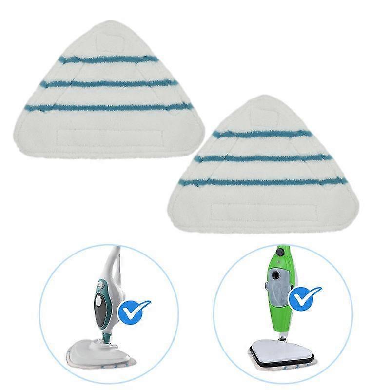 2pcs /Pack For H2O X5 Steam Mop Replacement Pads Microfiber Mop Head