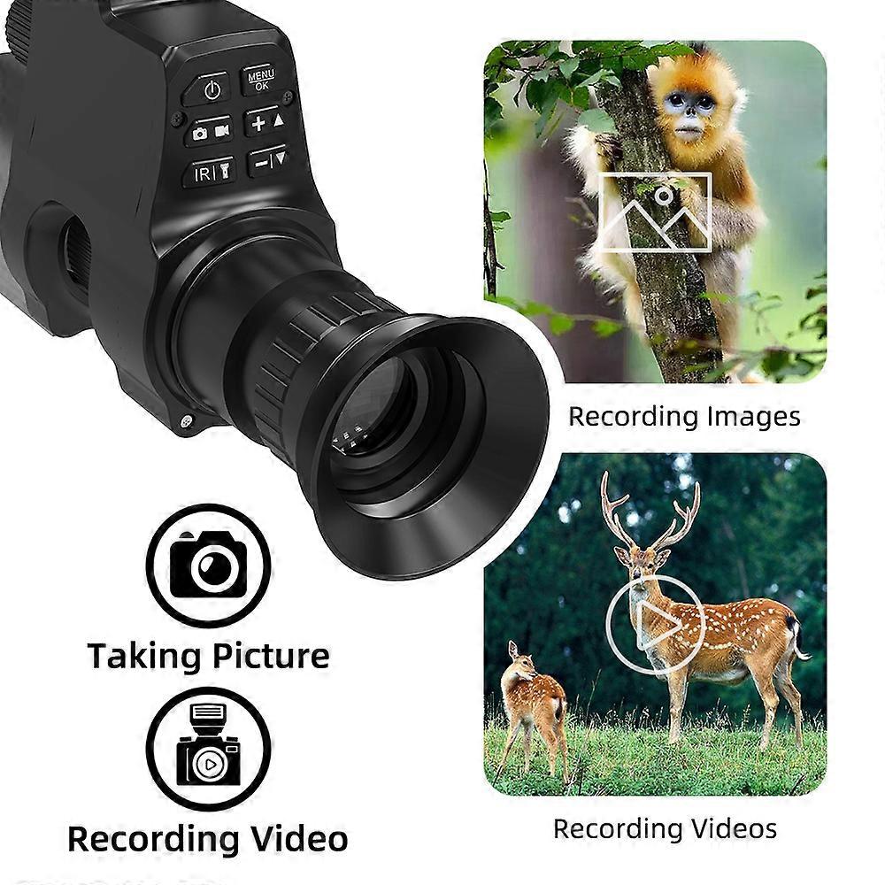 Digital Night Vision Scope 1080P Infrared Night Vision Monocular with 940nm IR Flashlight