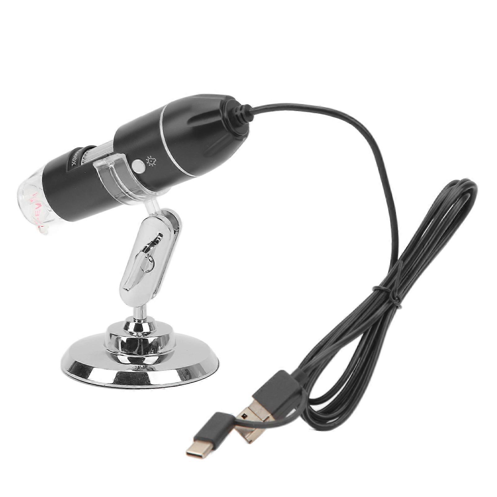1600X Wireless Digital Microscope Portable Handheld USB HD Inspection Microscope With Stand