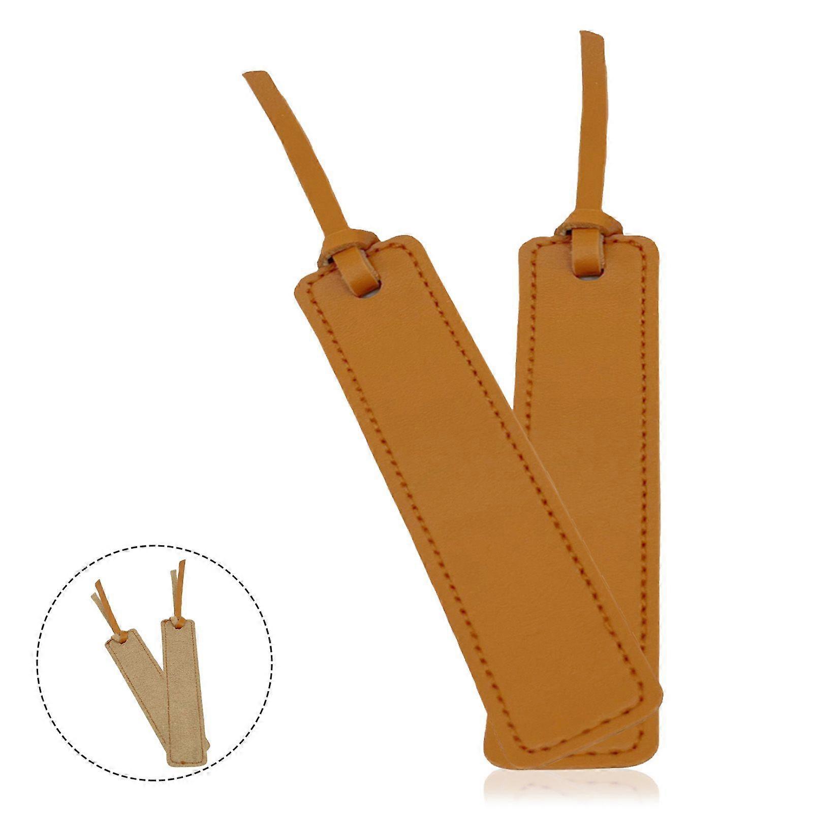2PCS Bar Bookmark - Orange Brown