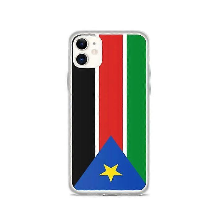 iPhone Case - Multicolor - South Sudan Flag - Soft - TPU - Vertical Design