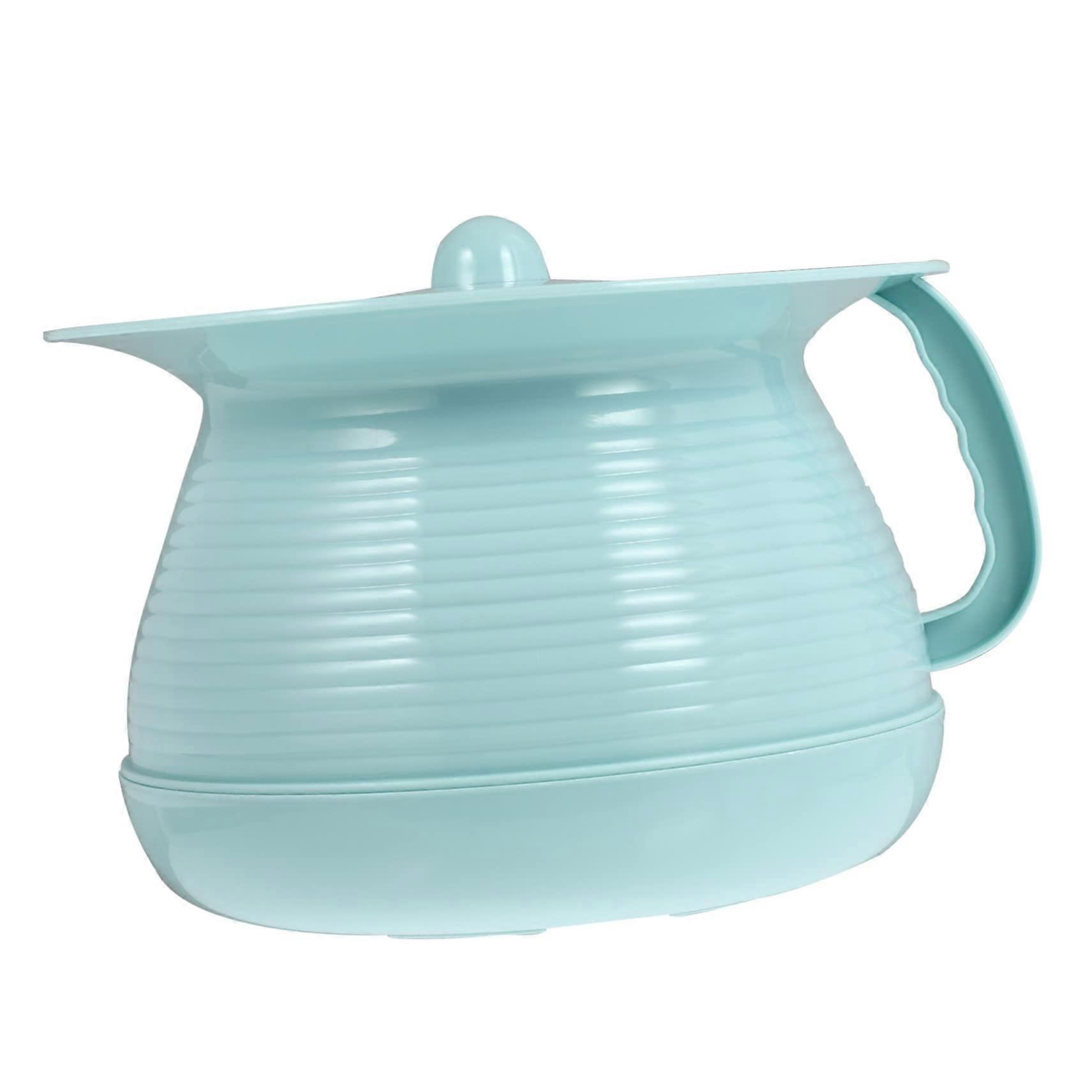 Strong Sturdy Urinal Pan Pp Handheld Plastic Spittoon for Hotel Travel