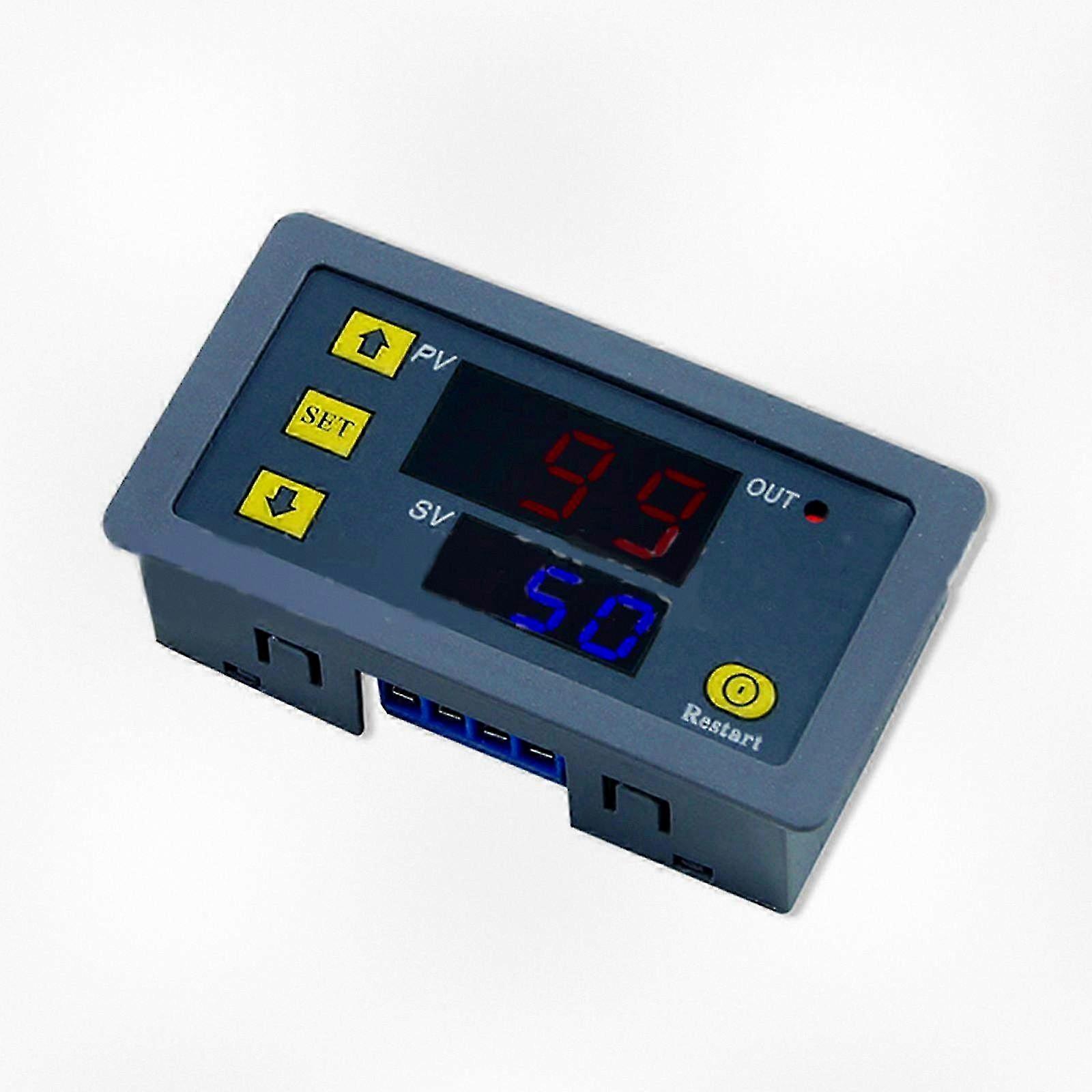 Adjustable Digital Timer Delay Relay Control Switch for 12V, 24V, and 220V Applications