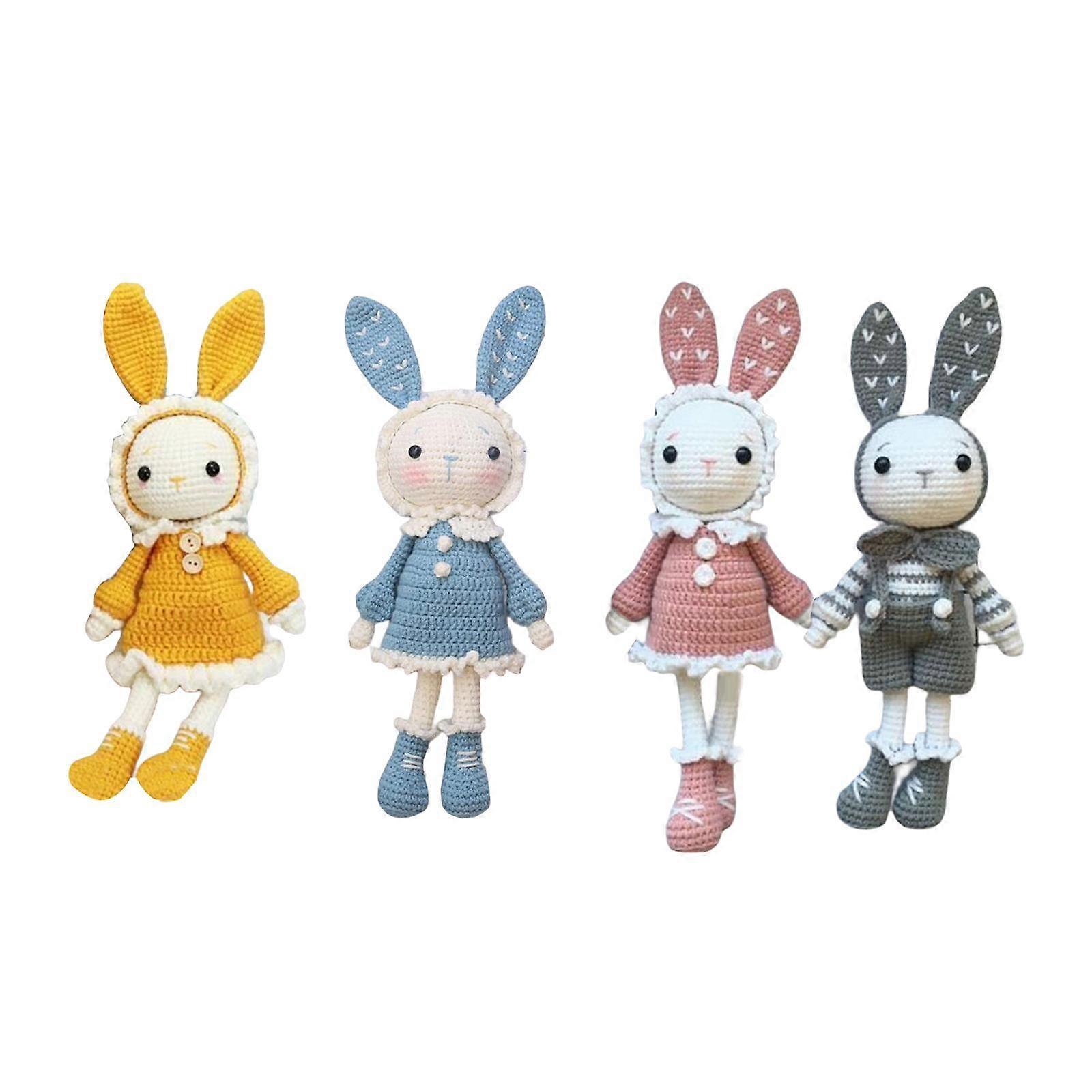 Handmade Crochet for Beginner Cute Rabbits All in Learn