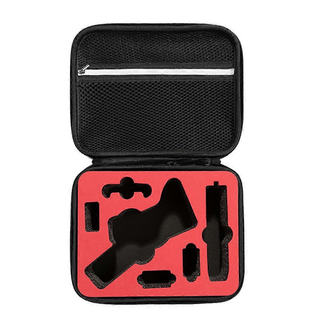 Protective Storage Box Bag Carrying for Case Suitable for  5 Accessories Stabilizer Handbag Organizer Pouch Waterp  Red