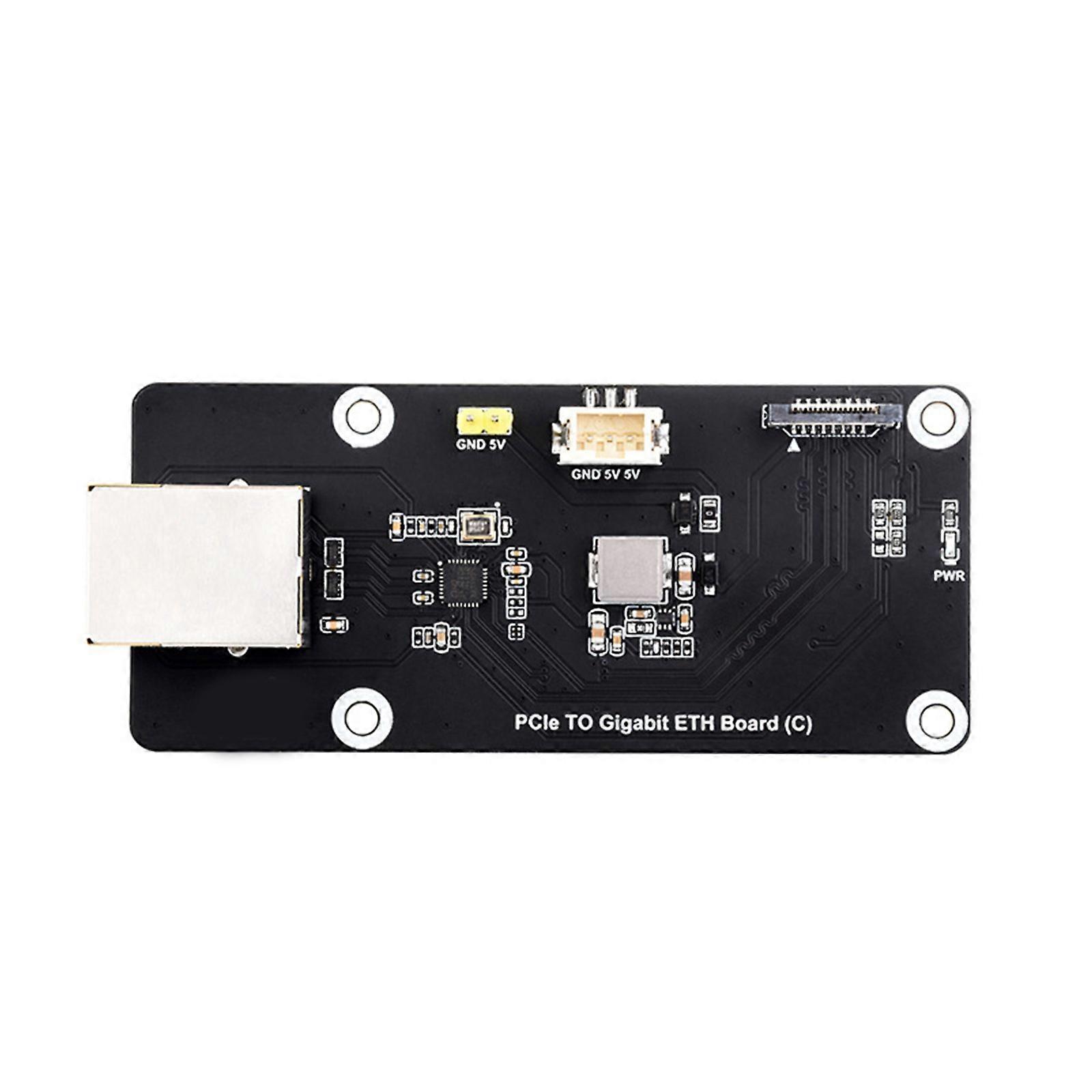For Pi5 Adapter Board Pcie To Rj45 Adapter Board Driverfree 10/100/1000Mbps