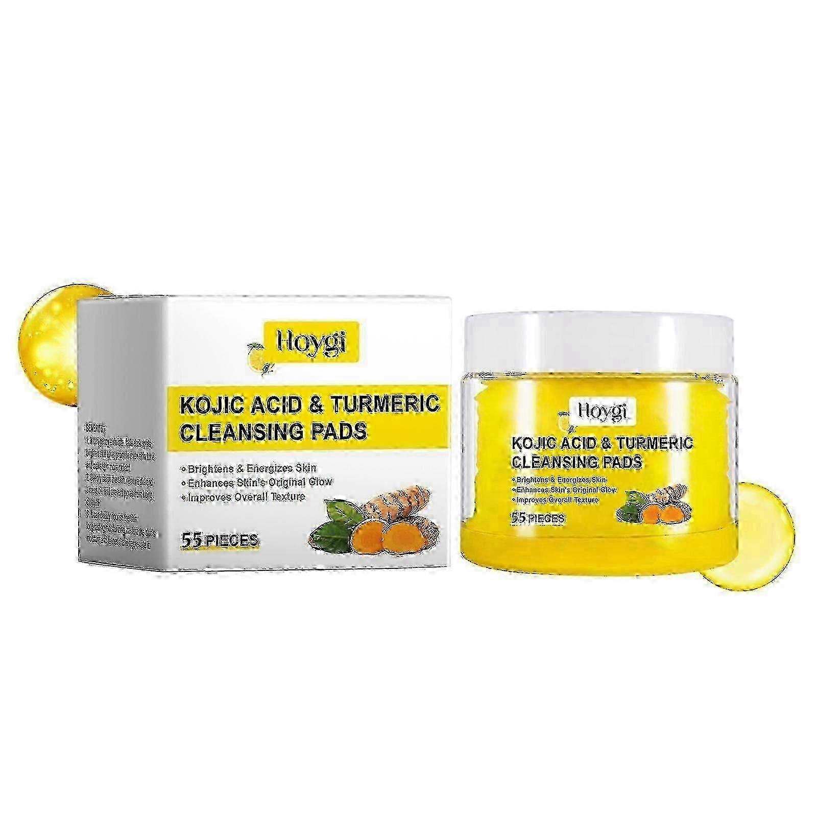 Turmeric Cleansing And Exfoliating Pad Gently Cleanses And Brightens Skin Care Moisturizing Facial Skin Cleansing Pad