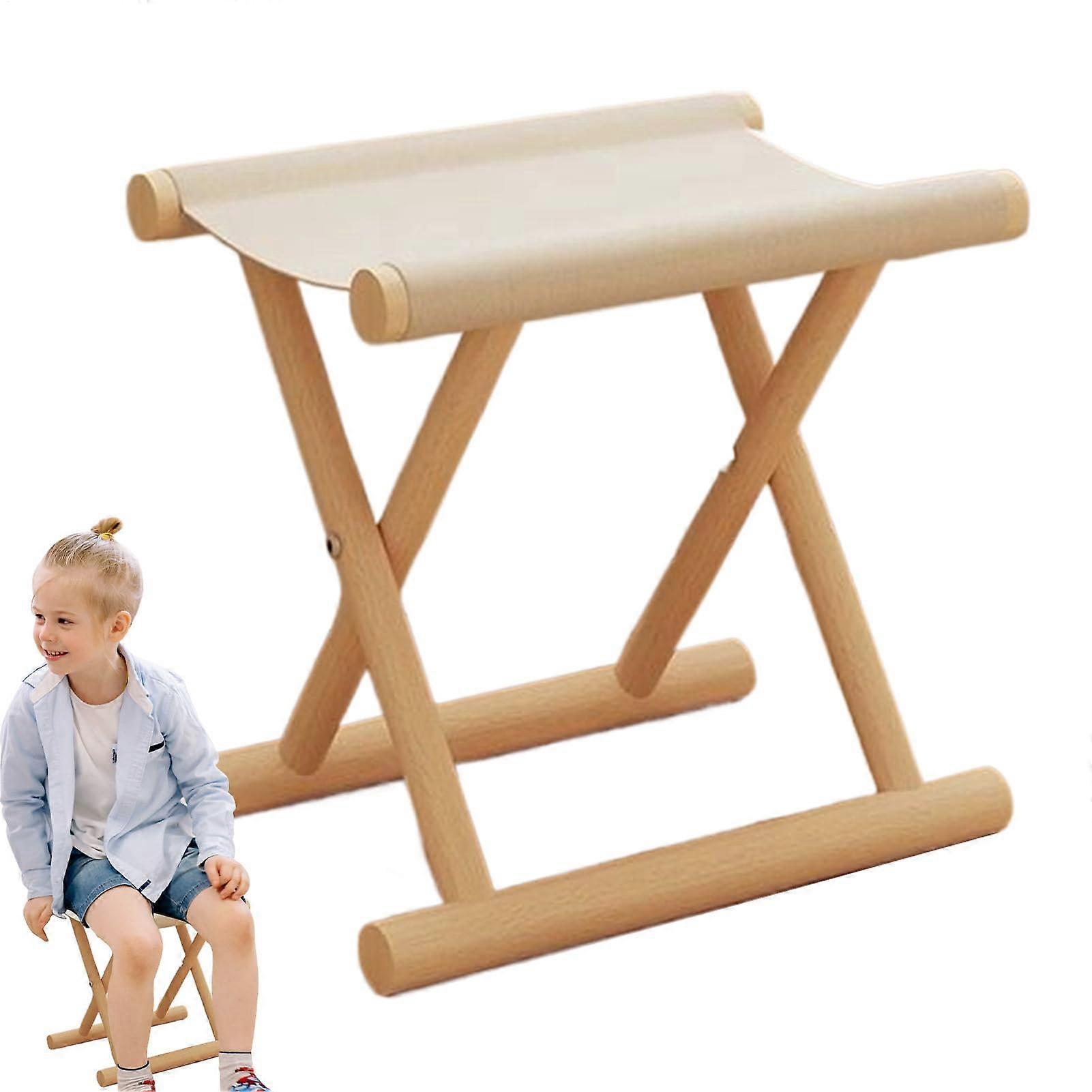 Klapphocker - Lightweight Compact Folding Stool | Portable Seat for Kids & Adults | Versatile Use in Home, Garden, or Fishing