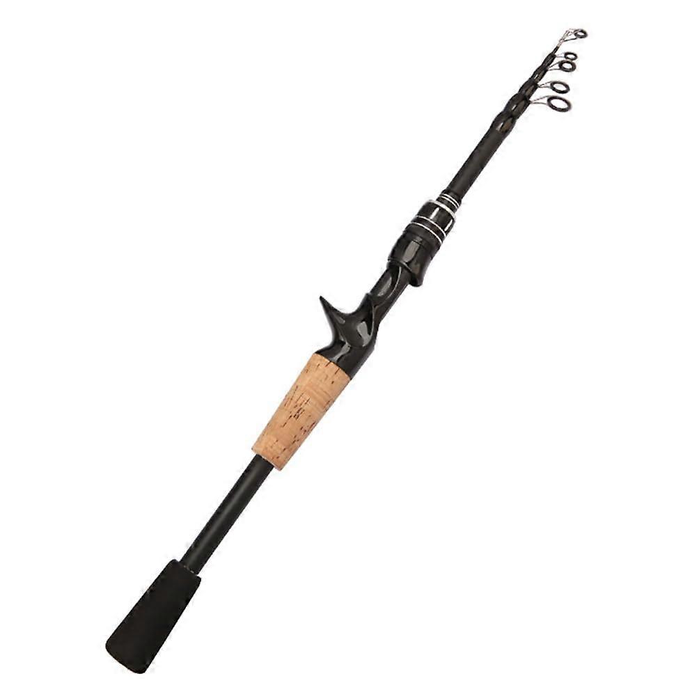 Ultralight Fishing Rod, Lightweight Folding Baitcasting Rod, Style B, 1.5 m, Portable for Saltwater and Freshwater