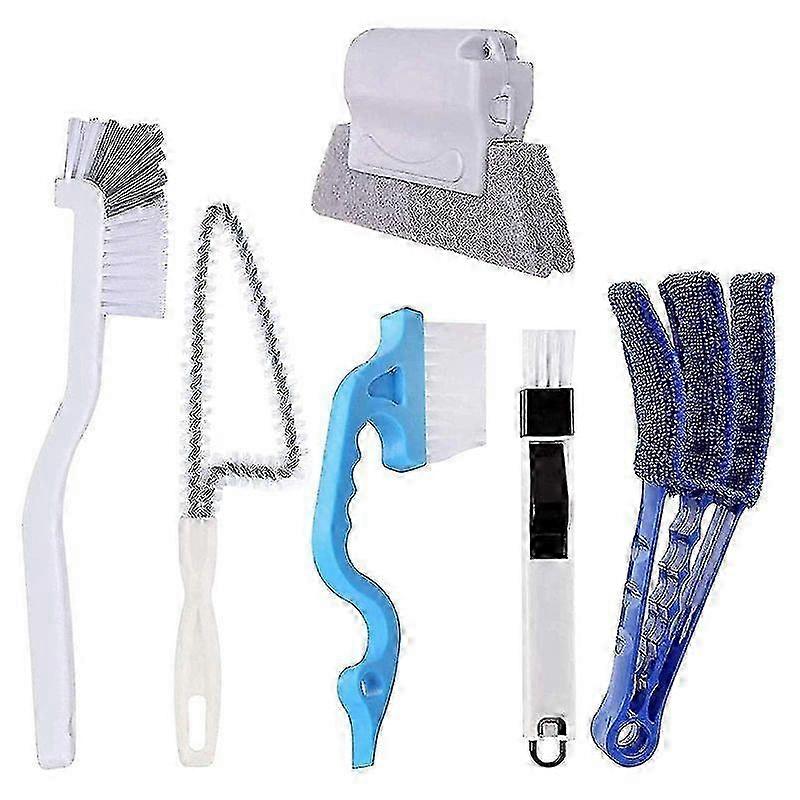 6-Piece Window Brush Set, Multifunctional Window Slot Brush 2025