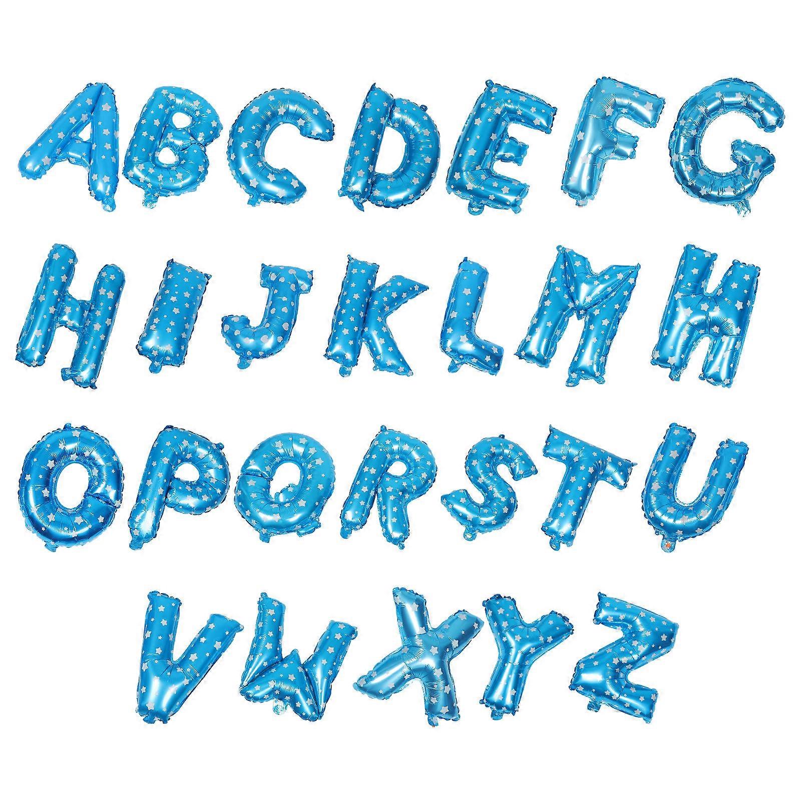 Foil Letter Balloons, Chic and Functional for Themed Decorations and Special Events