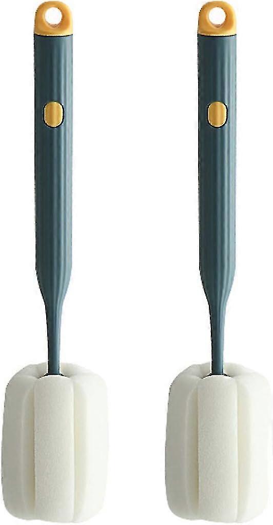 Soft Sponge Brushes for Bottles - Set of 2, Ideal for Easily Cleaning Baby Bottles and Effectively Removing Stains from the Bottom of Bottle