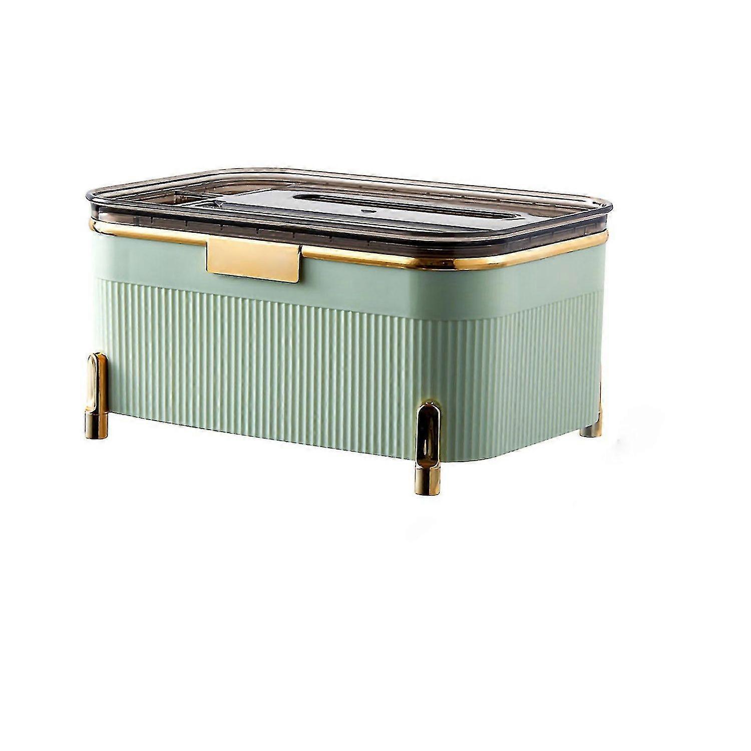 Multifunctional Light Green Tissue Box Suitable For Living Room And Office