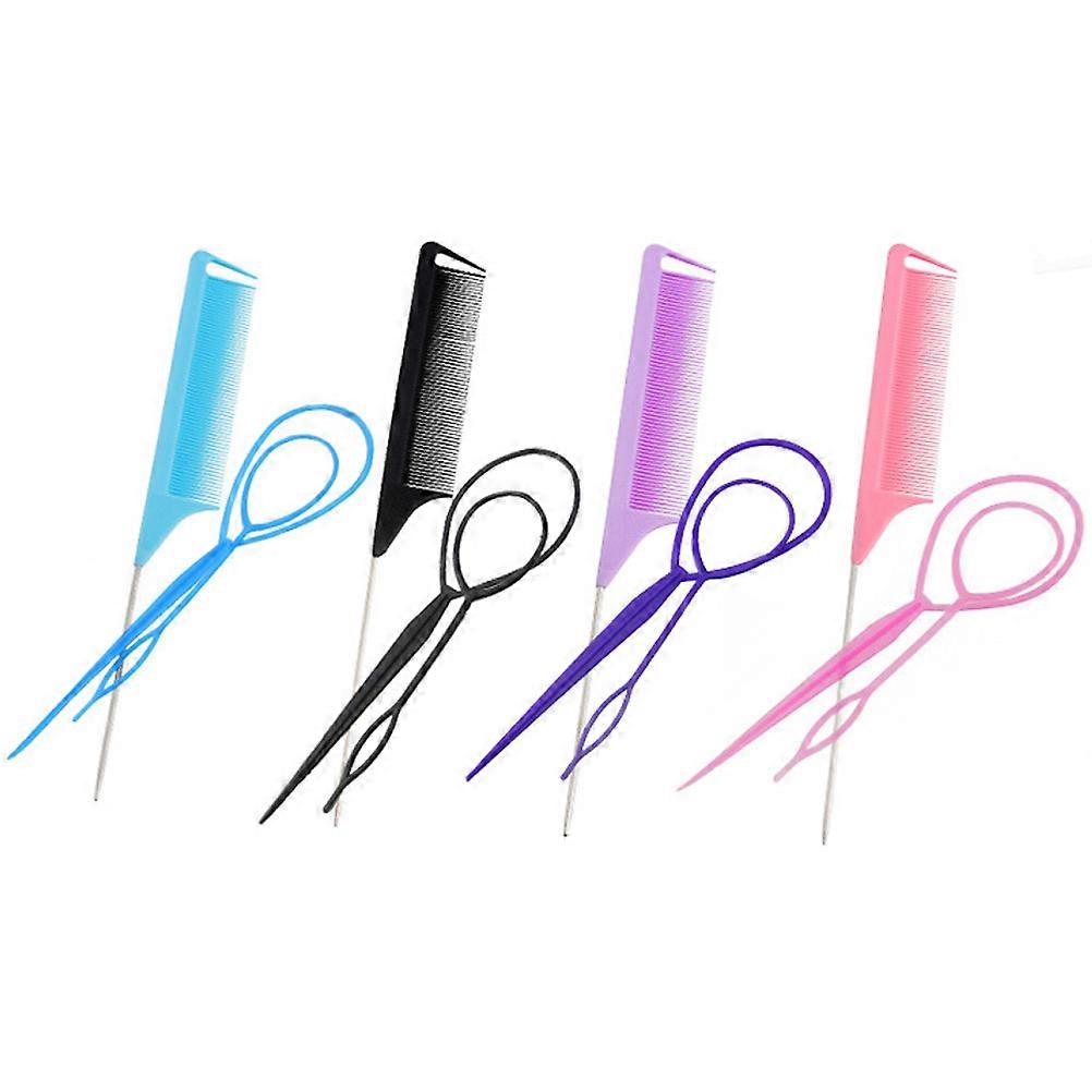 Tail Combs for Hair Arrangement, Strong and Lightweight Styling
