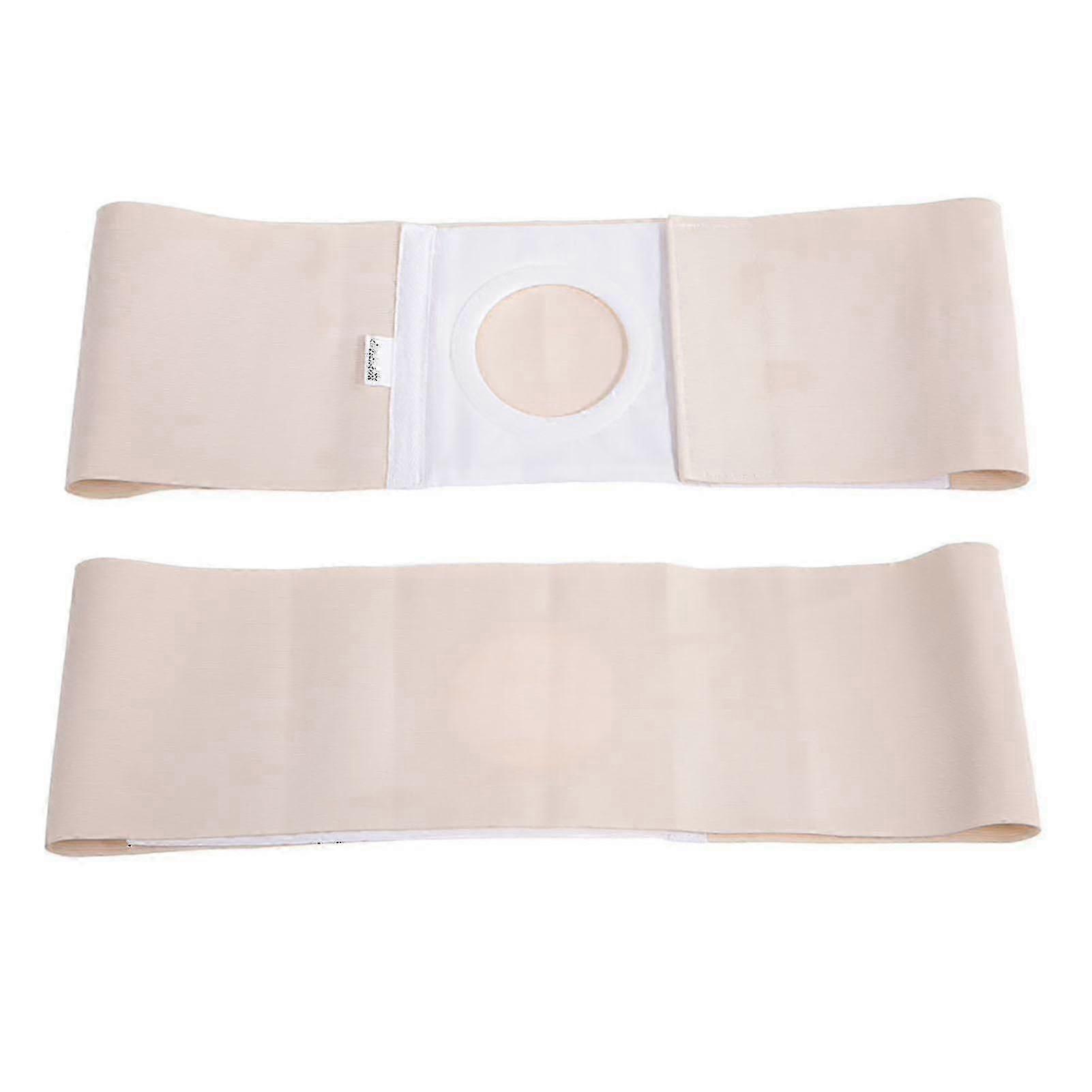 حزام دعم الفغر الطبي والفتق - دعامة ربط البطن لما بعد الجراحة ، للجنسين XL