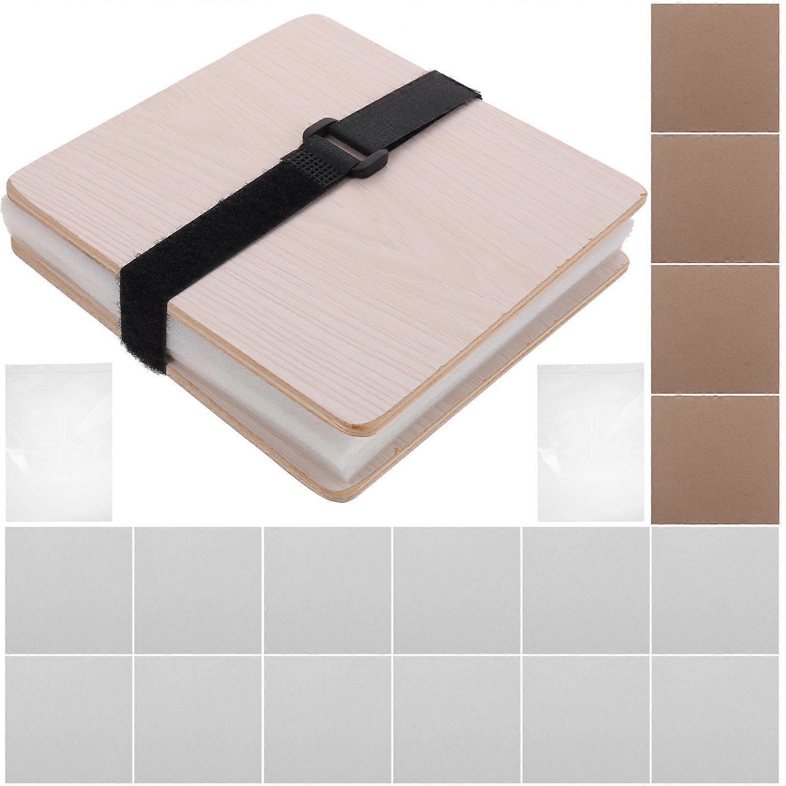 Convenient Flower Press Kit, Perfect for Making Herbariums, Includes Pressing Tools