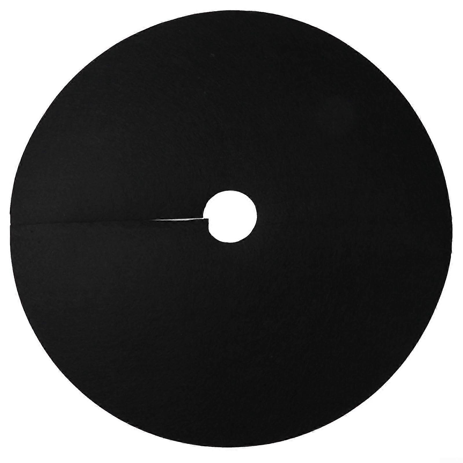 BaumschutzmattenSet, 12 pieces, VliesGrasbarriereRinge with metal stakes for easy placement