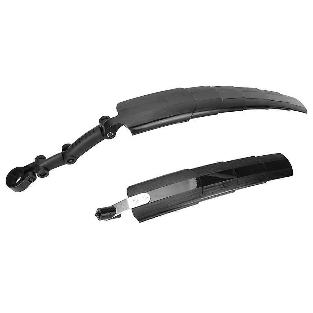 Front and rear mudguard set for mountain bikes