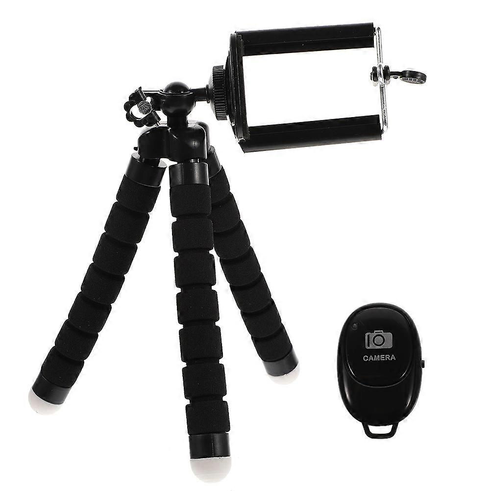 Lightweight Selfie Tripod with Wireless Remote, Compact Mobile Stand for Smartphones, Durable Design for Video Calls and Photography