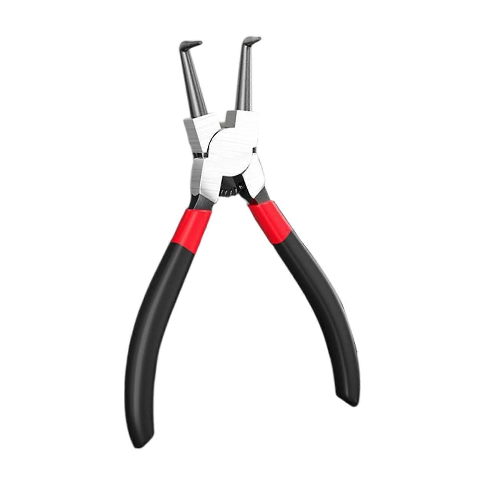 Heavy Spring Cell Internal External Circlip Pliers Internal External Straight Tip Pliers With Ergonomic 5 Inch Curved Opening