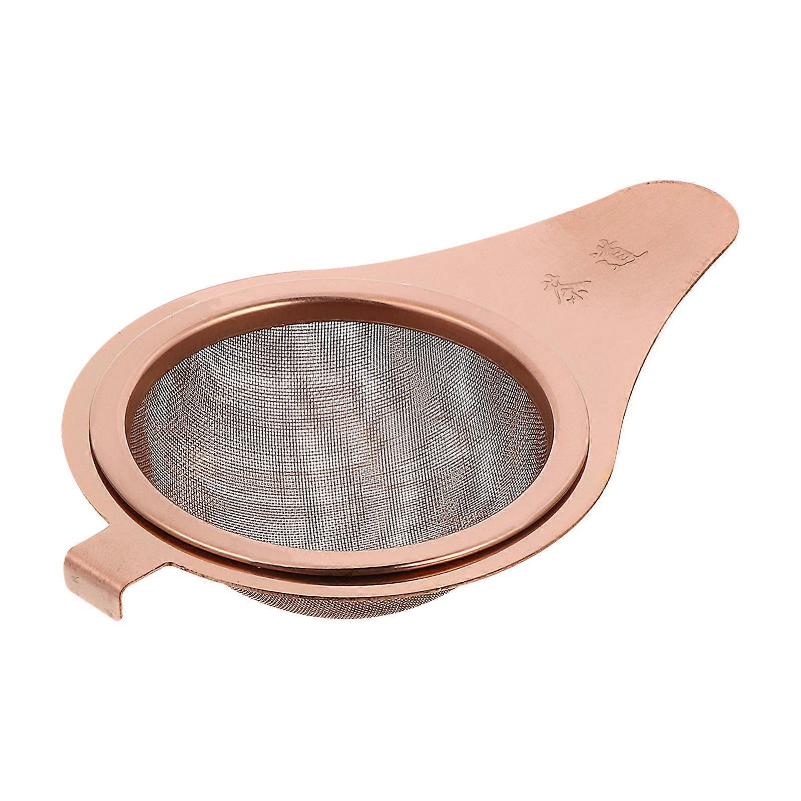 Stainless Steel Tea Infuser with Fine Mesh Filter   Rust Resistant Kitchen Accessory for Loose Leaf Tea