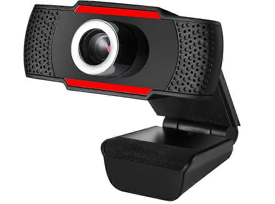 720p HD Webcam, built in microphone, USB Webcam, Plug and Play Desktop and Laptop Webcam(Black)