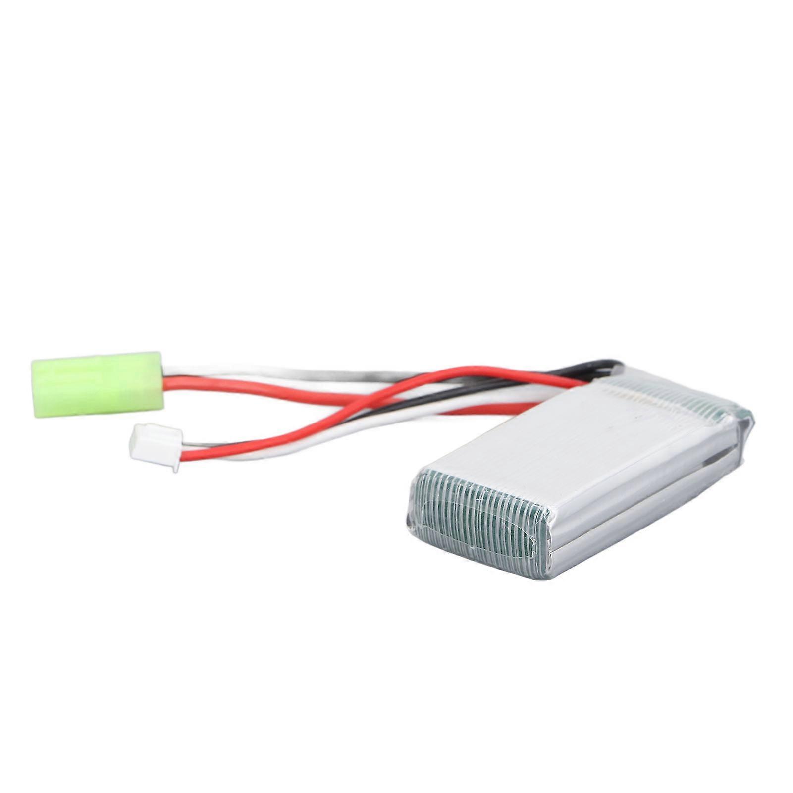 7.4V 850mAh 703048 Lithium Battery for Wltoys V912 V262 V333 V353 BQ202 RC Helicopter. 7.4V 850mAh Lipo Battery with Tamiya Plug.