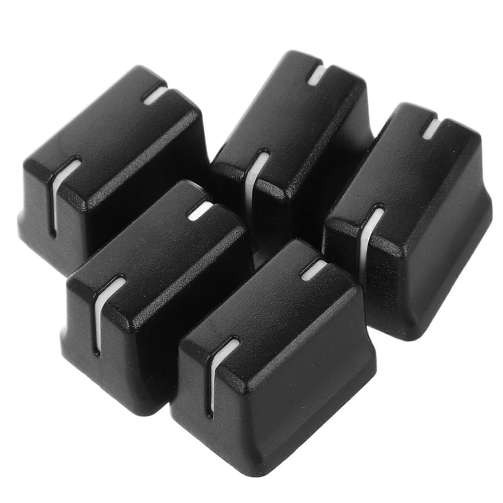 5pcs Mixer Slider Knobs Replacement Caps for Sound Console Potentiometer Controllers – Durable, Compact Design with Smooth Operation and Versatile