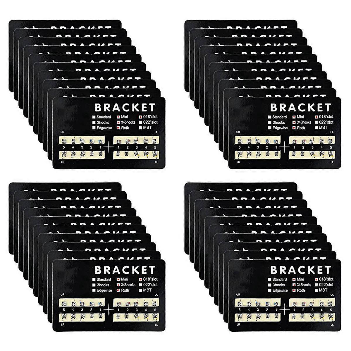 10Pack Model Metal Brackets Braces 018 Slot 345 Hooks