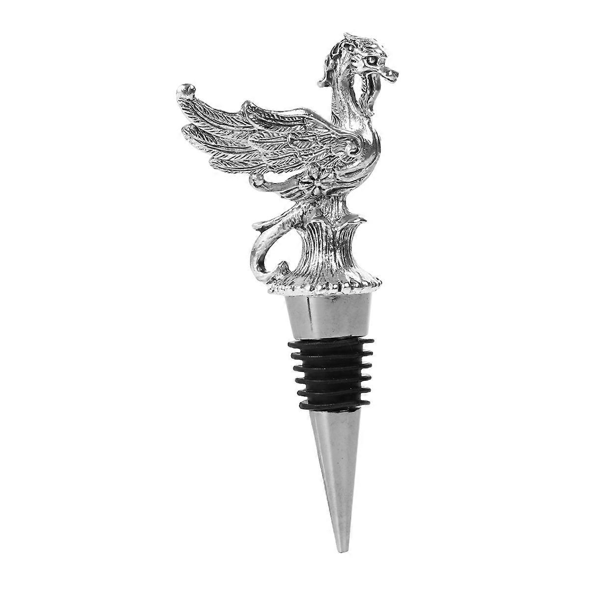 Bottle Plug Creative Design Beverage Stoppers Preserving Zinc Alloy 1Set