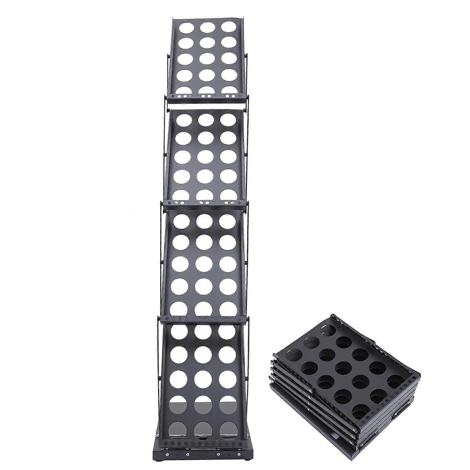 Magazine Rack Portable Folding Brochure Stand Trade Show Display Storage Foldable 1Pcs