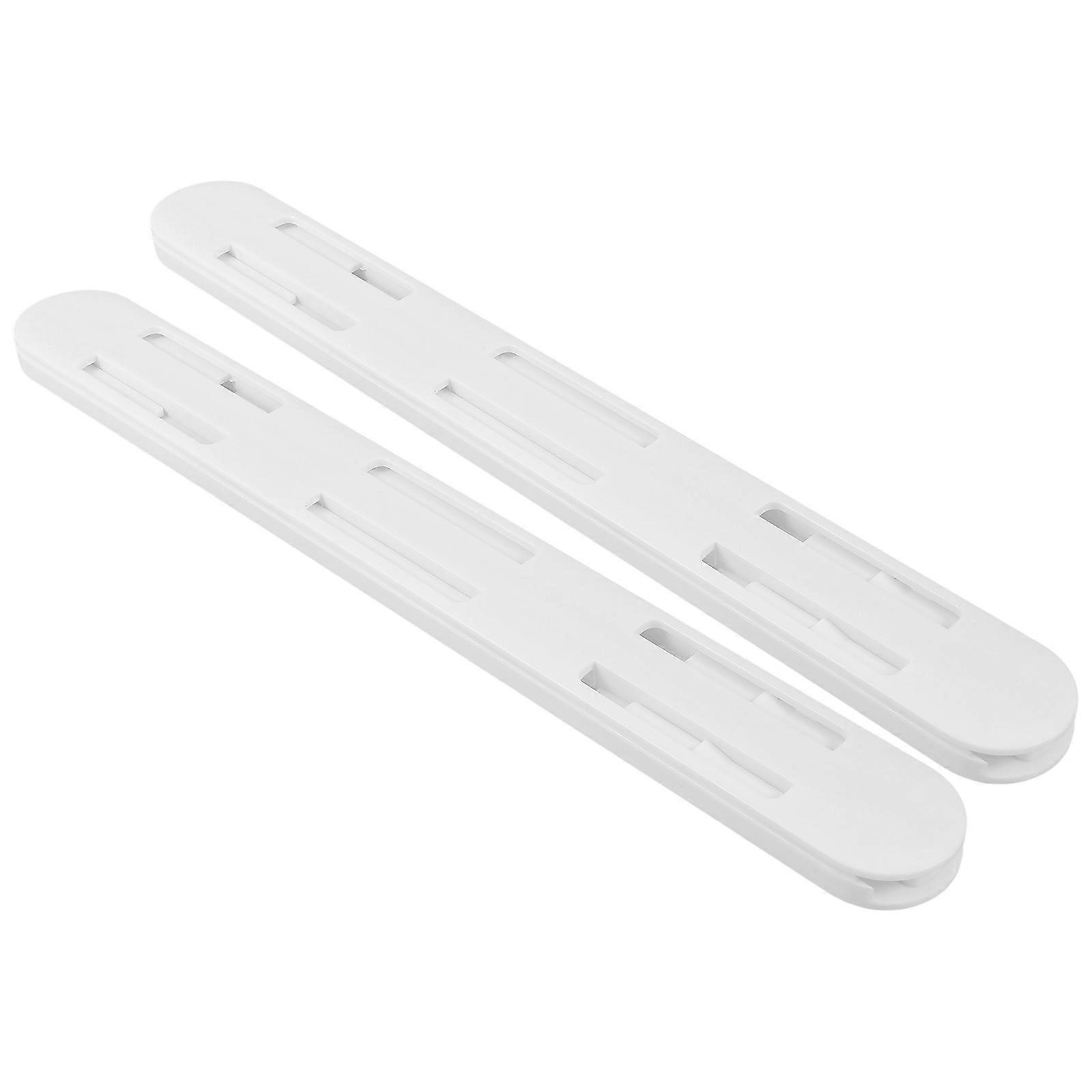 Multifunctional Slide Rail Pull Out Storage Rack For or Bins Closet Organization Accessories Adhesive Pull Out Slide Rail 2Pcs
