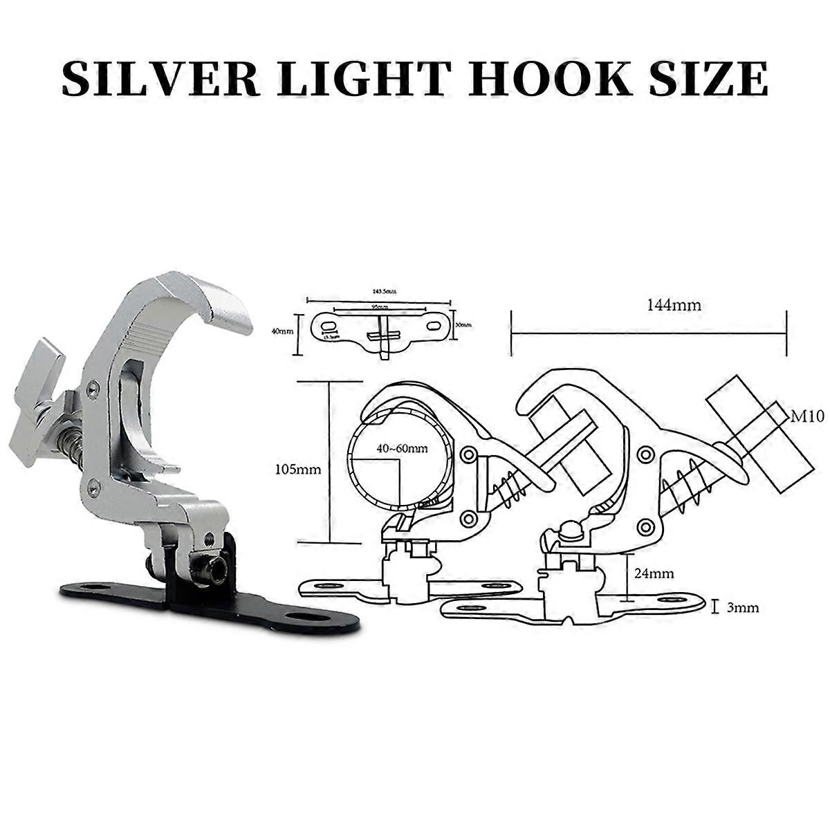 Light Hook Beam Moving Head Light Truss Clip Safety Load 150KG (A)