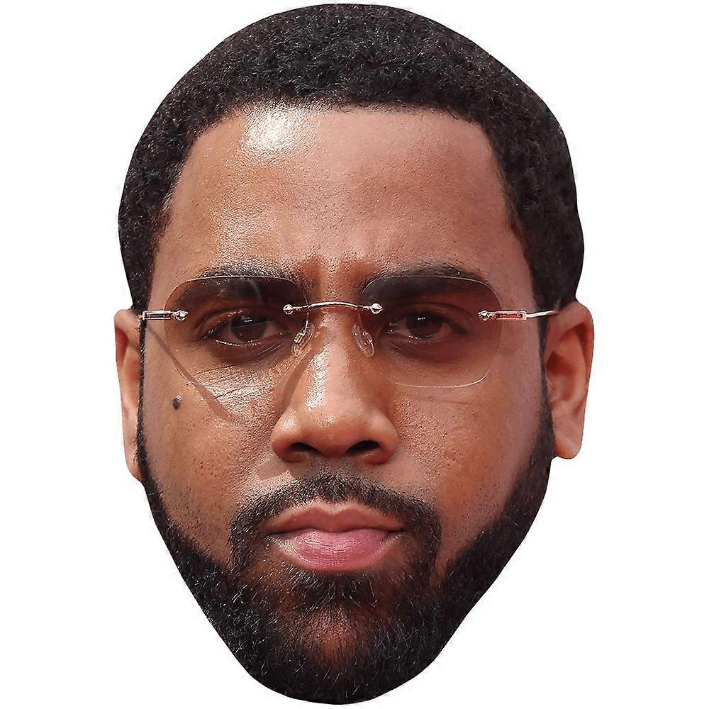 Jharrel Jerome (Glasses) Big Head. Larger than life mask.