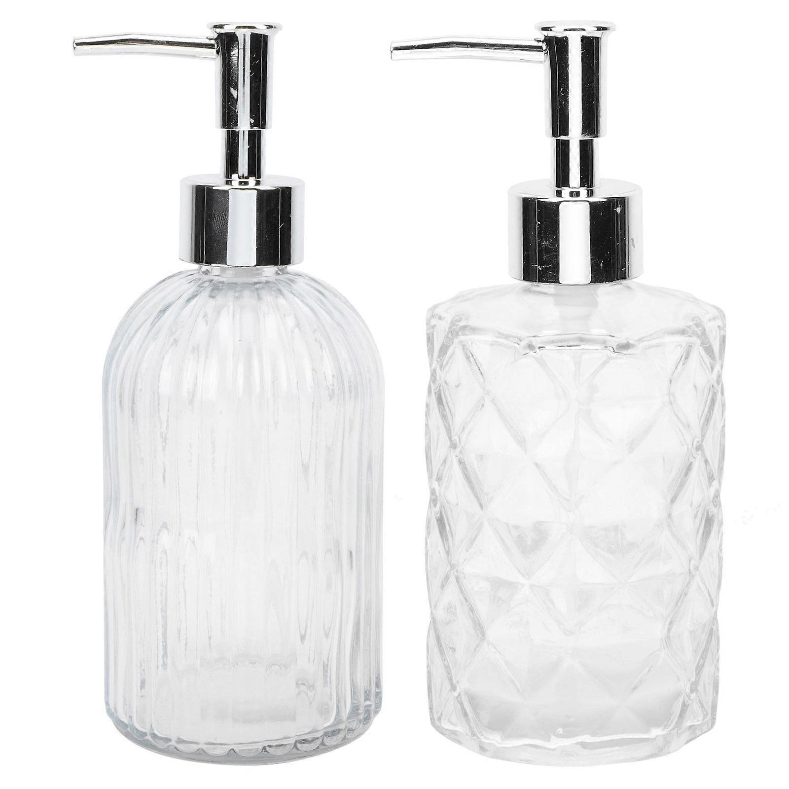 Small Travel Bottles Press Design Lotion Dispenser Reusable Empty Bottles Portable 20.00x8.00x8.00cm 2Pcs