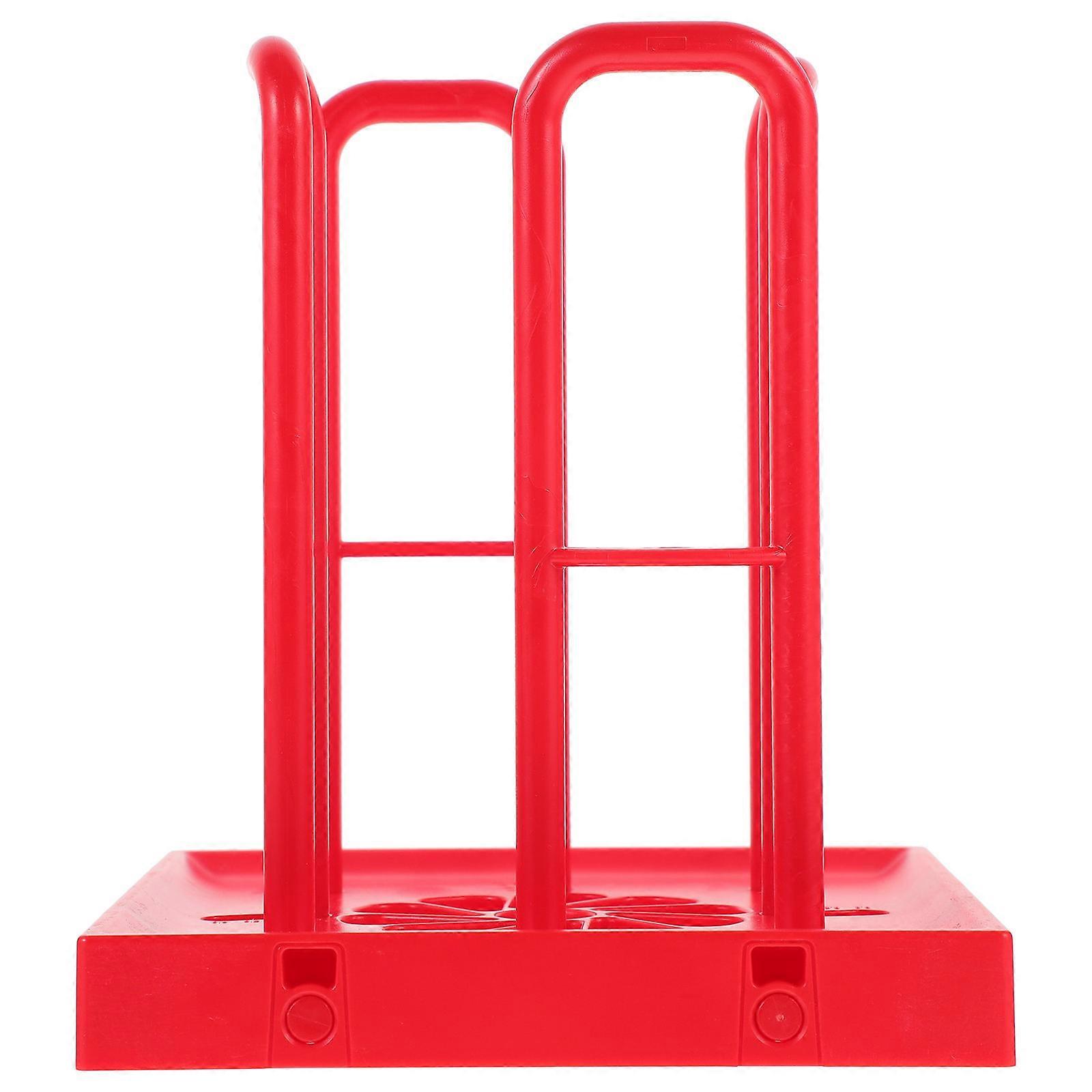 Cup Dispensers Adjustable Paper Cup Container Desktop Water Cup Stand Red 15.00X14.00X14.00CM Expandable 1Pack