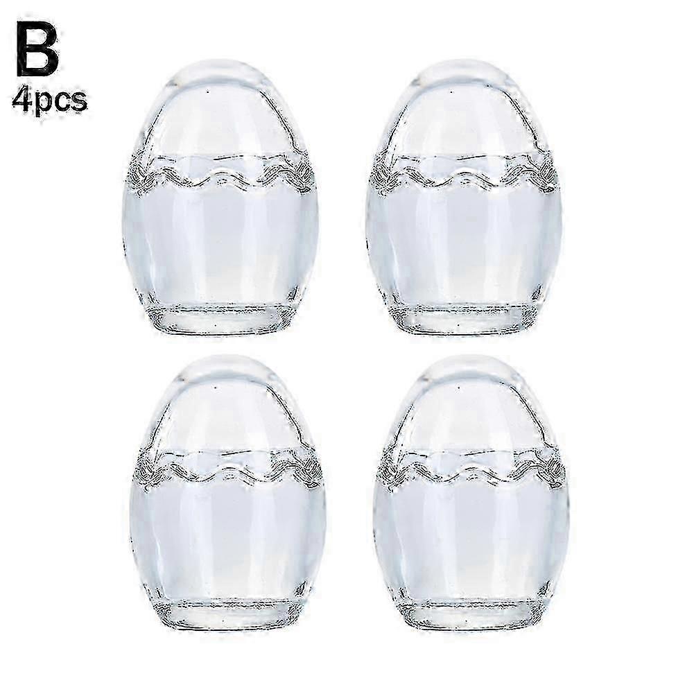 Creative Egg-Shaped Dessert Cup for Pudding and Yogurt